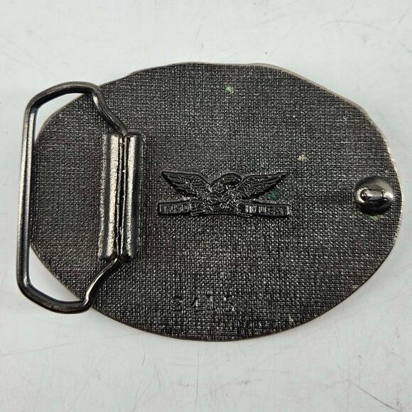 Operation Desert Storm JANUARY 16 1991 vintage belt buckle USA Army Military - Picture 2 of 2